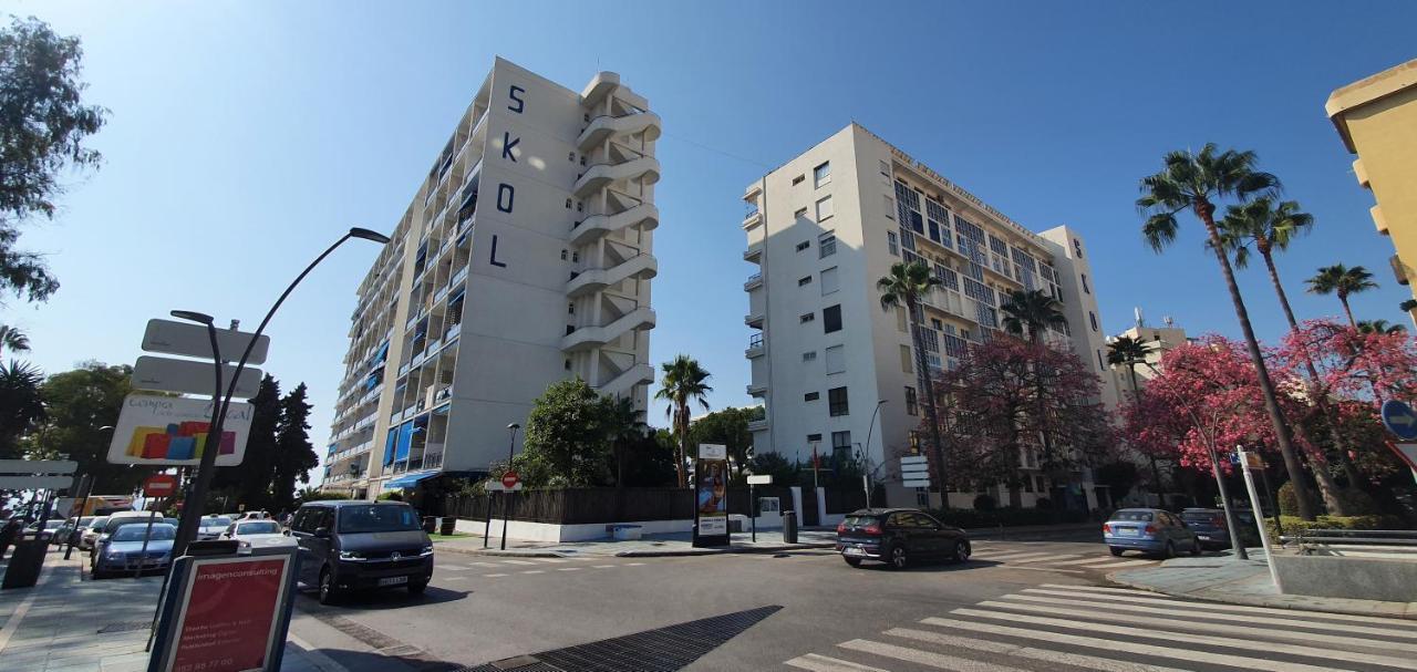 Skol 219. Studio Apartment Skol Marbella With Sea Views Bagian luar foto